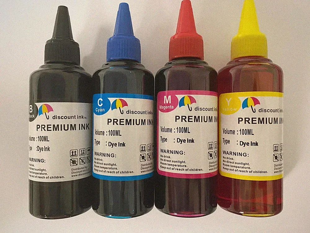 4x100ml refill ink 902 906XL 902XL Ink OfficeJet Pro 6954 6960 6962 6968 6975