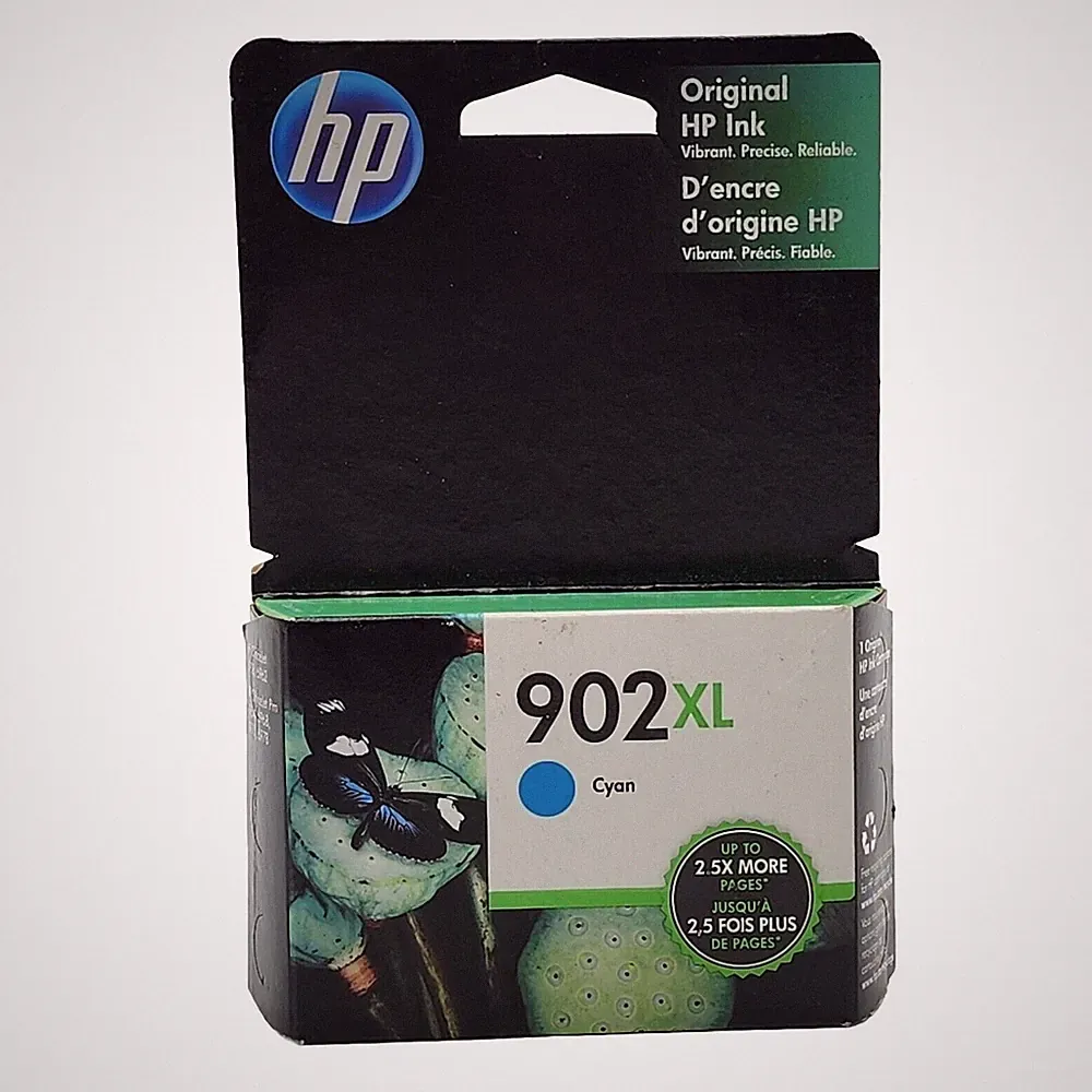 HP 902XL Cyan High Yield Ink Cartridge Expires 01/2020 New In Box