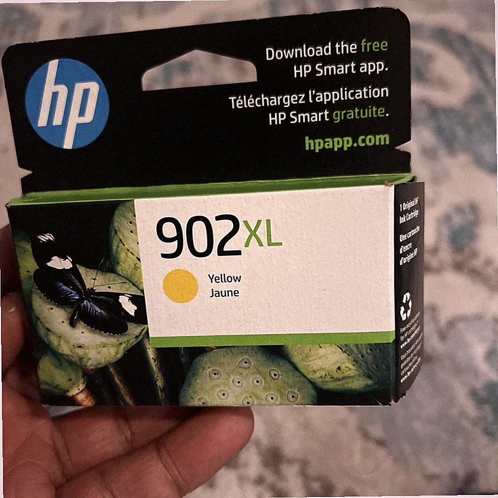 HP Genuine 902XL Yellow Ink Cartridge EXP 03/2025