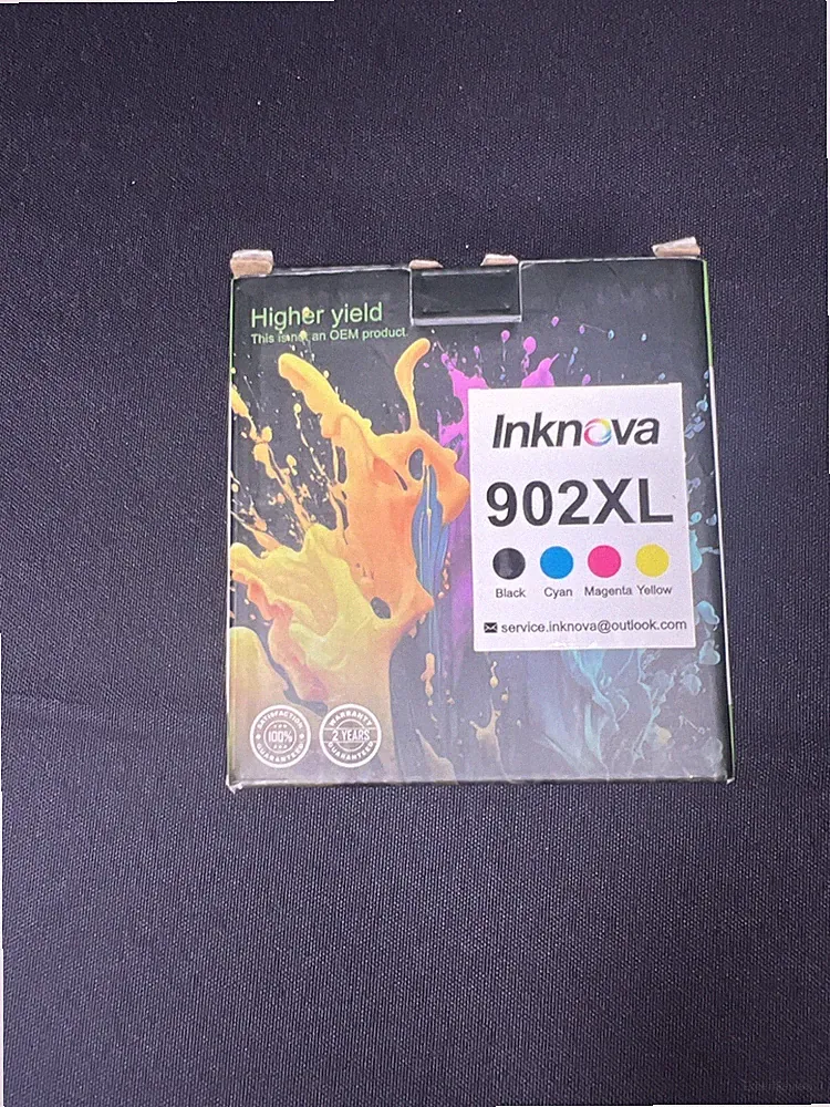 Inknova 902XL Black, cyan, magenta,yellow HP Officejet 6960 6968 6970 6975 6978