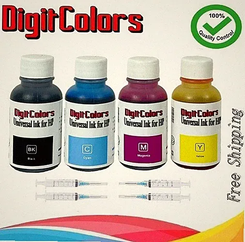 Refill 4 Dye ink for HP 902 906XL 902XL OfficeJet Pro 6954 6960 6962 6968 6975