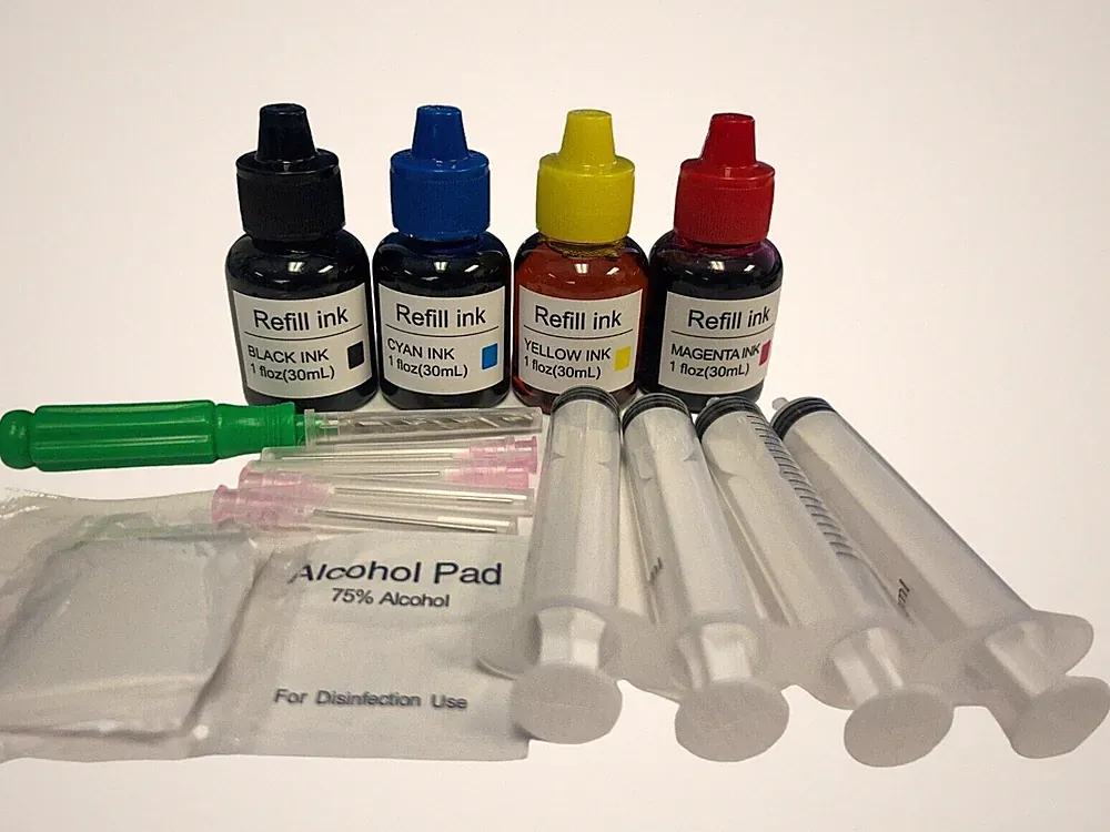 Refill ink kit for HP 902 902xl OfficeJet Pro 6968 OfficeJet Pro 6978 4x30ml